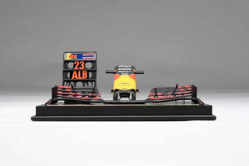 High - Quality Solid Wood Car Models Toys for Car Enthusiast ToddlersAston Martin Red Bull Racing RB15 Nosecone - Albon