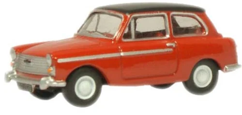 Oxford Diecast Agate Red/Black Austin A40 - 1:76 Scale