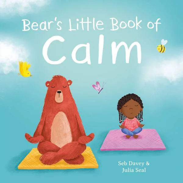 Sustainable Solid Wood Educational Toys with a Language - Learning Activity BookBears Little Book Of Calm