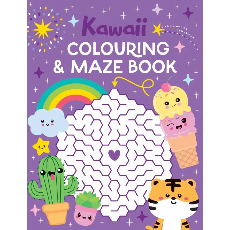 Eco - Friendly Solid Wood Educational Toys with Shape - Sorting Features for 1 - 3 Year OldsColouring & Maze Book - Kawaii