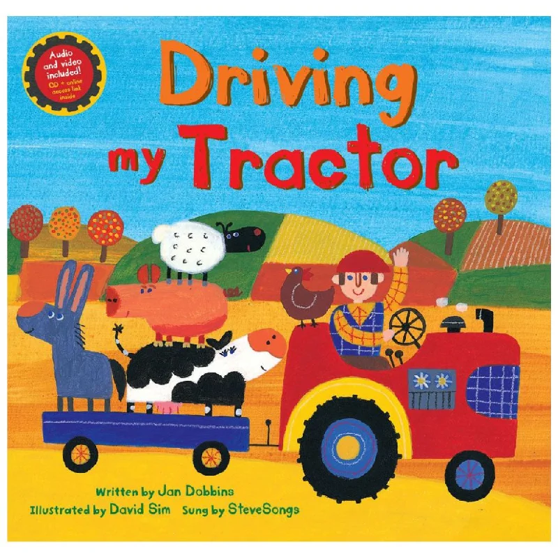 Sustainable Wooden Educational Toys with a Storytelling and Role - Playing SetDriving My Tractor