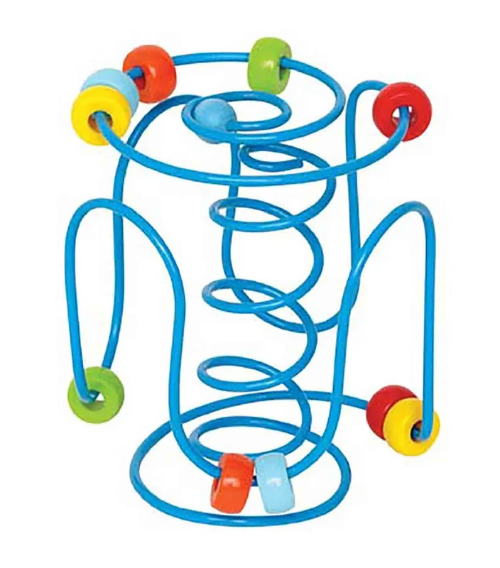 Solid Wood Educational Toys with a Math - Problem - Solving ChallengeString Along