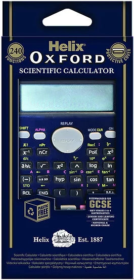 Solid Wood Educational Toys with a Coding and Logic - Building GameHelix RC2072 Oxford Scientific Calculator