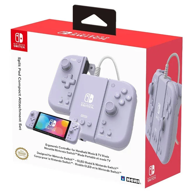 Video Games Toy Cosplay Props from the Massively Popular Fortnite Battle RoyaleHori - Split Pad Compact Attachment Set - Lavender - Nintendo Switch