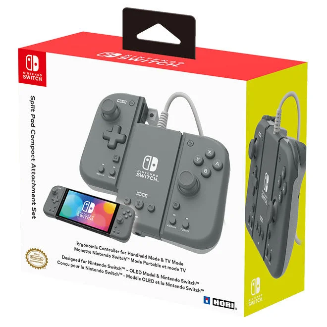 Video Games Toy Trading Card Collections from the Popular Pokémon TCGHori - Split Pad Compact Attachment Set - Slate Grey - Nintendo Switch