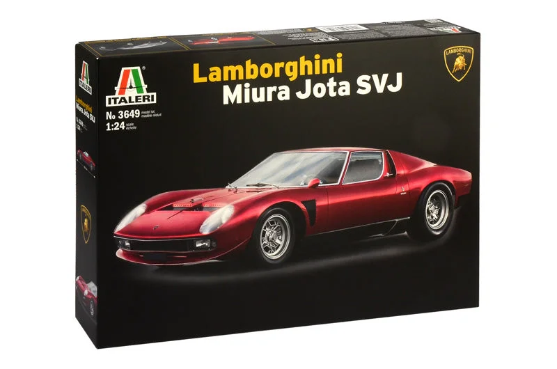 Battery - Powered Miniature Train for Indoor Home Layouts with Sound EffectsItaleri 3649 1:24 Lamborghini Miura Jota SVJ