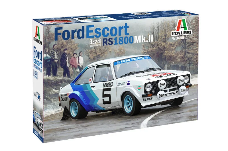 Battery - Powered Miniature Train for Indoor Home Layouts with Sound EffectsItaleri 3655 1:24 Ford Escort Mk.II