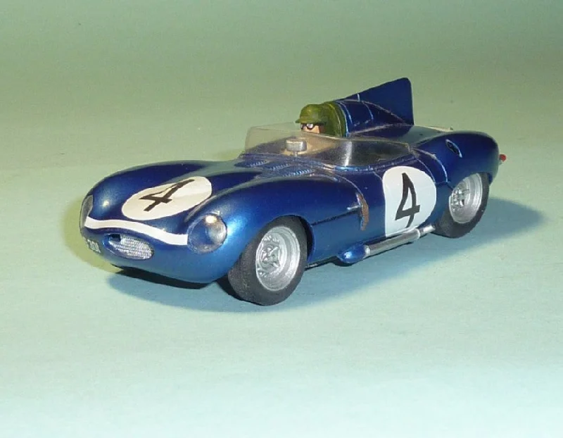 Hand - Sanded Solid Wood Fantasy Creature Models Toys for Imaginative PlayJaguar D-Type: Ecurie Ecosse No. 4 (GT-154)