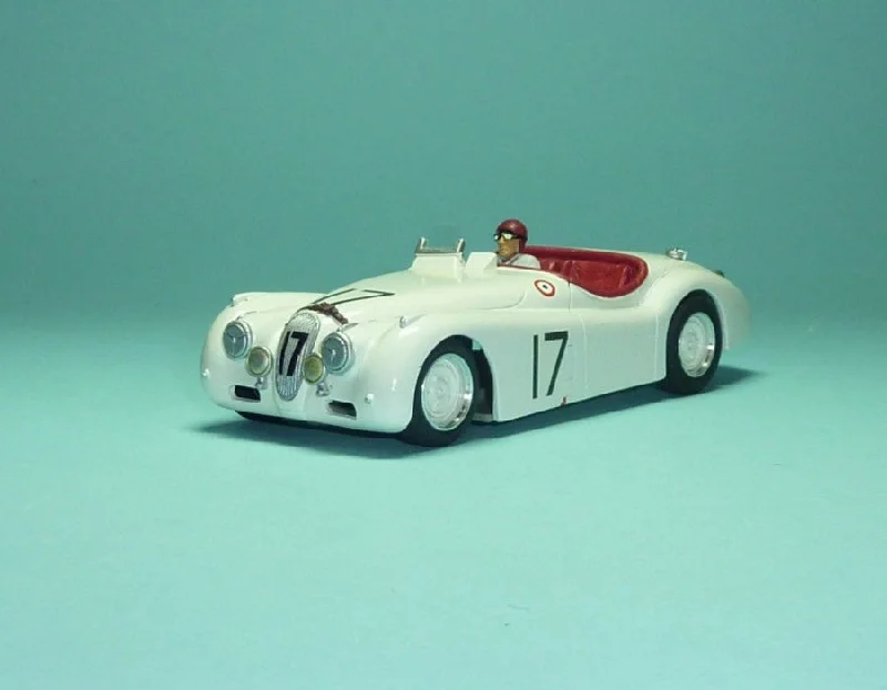 Solid Wood Dollhouse Models Toys with Detailed Interiors for Young GirlsJaguar XK120 1950 Le Mans, No. 17 (GT-267)