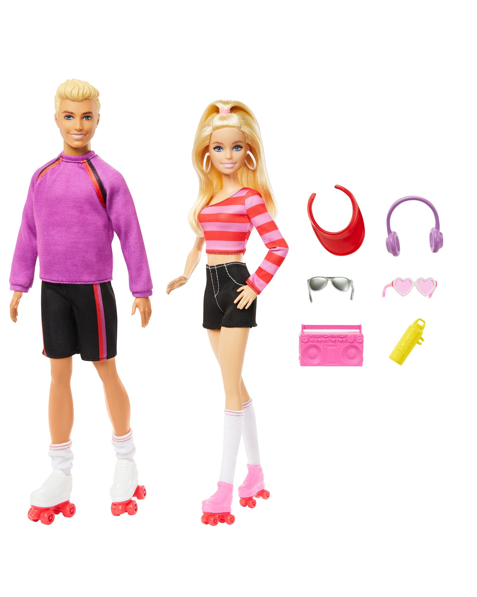 Collector - Grade Porcelain Dolls with Hand - Painted Facial Features and Custom - Made AccessoriesBarbie And Ken Fashionista Doll 2Pk 65Th Anniversary