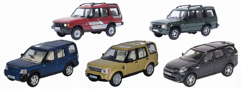 Remote - Controlled High - Speed Off - Road Buggy with All - Terrain Tires and SuspensionOxford Diecast 5 Piece Set Land Rover Discovery 1/2/3/4/5