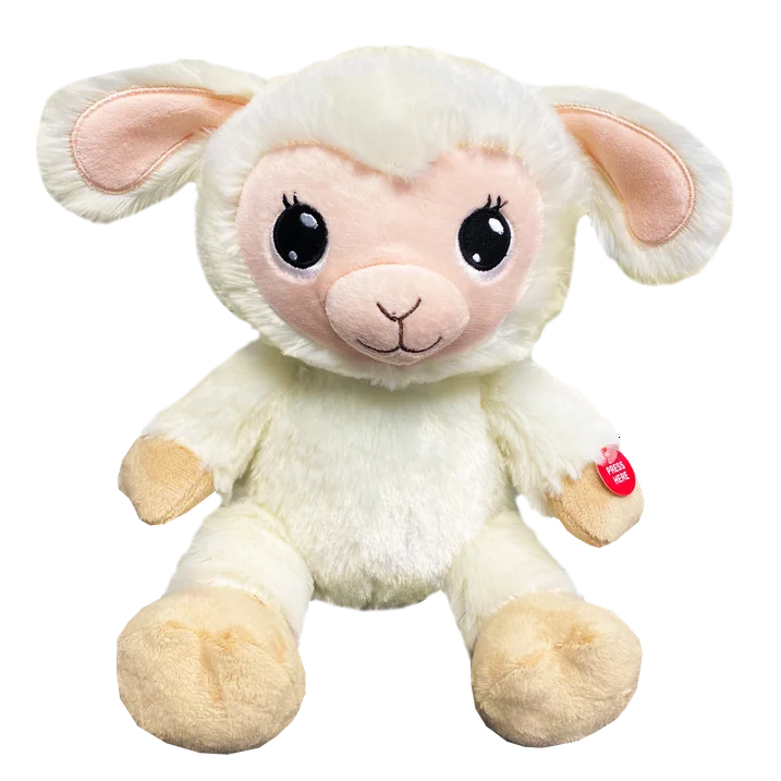 Hand - Made Wooden Educational Toys with a Space - Exploration SimulationLullabrites Plush Lamb - Jay @ Play Toy