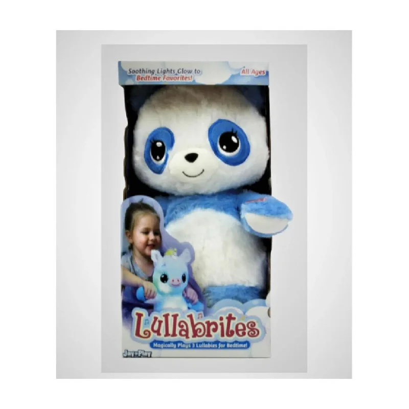 Sustainable Wooden Educational Toys with a Storytelling and Role - Playing SetLullabrites Plush Panda Toy Jay at Play