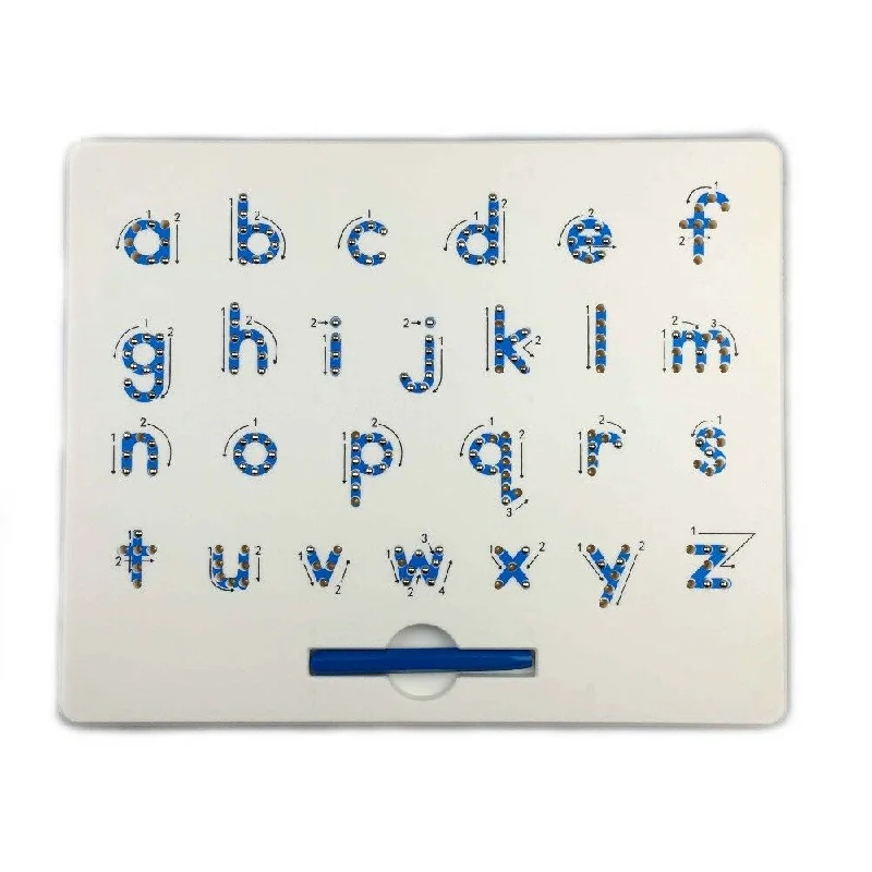 Hand - Made Wooden Educational Toys with a Space - Exploration SimulationMagnetic lowercase Alphabet Letters Tablet/Board With Stylus Pen