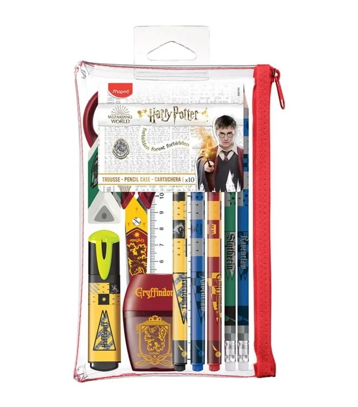 Hand - Painted Wooden Educational Toys in a Historical and Cultural ThemeHarry Potter School Pack Set of 10