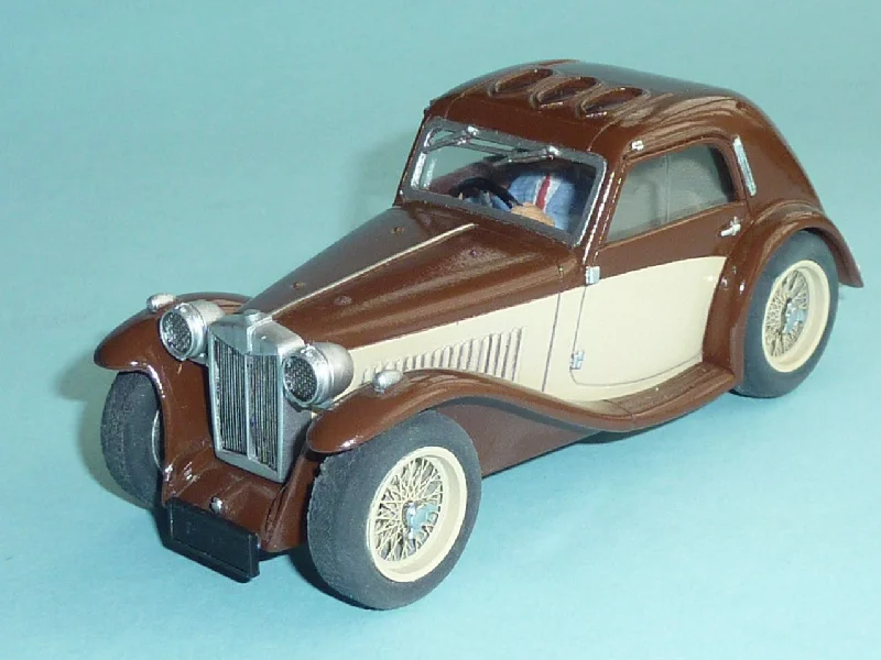 High - Quality Solid Wood Car Models Toys for Car Enthusiast ToddlersMG Aero, 1935 (SAL-181)