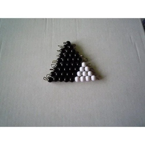 Hand - Painted Wooden Educational Toys in a Historical and Cultural ThemeMontessori Black & White Beads