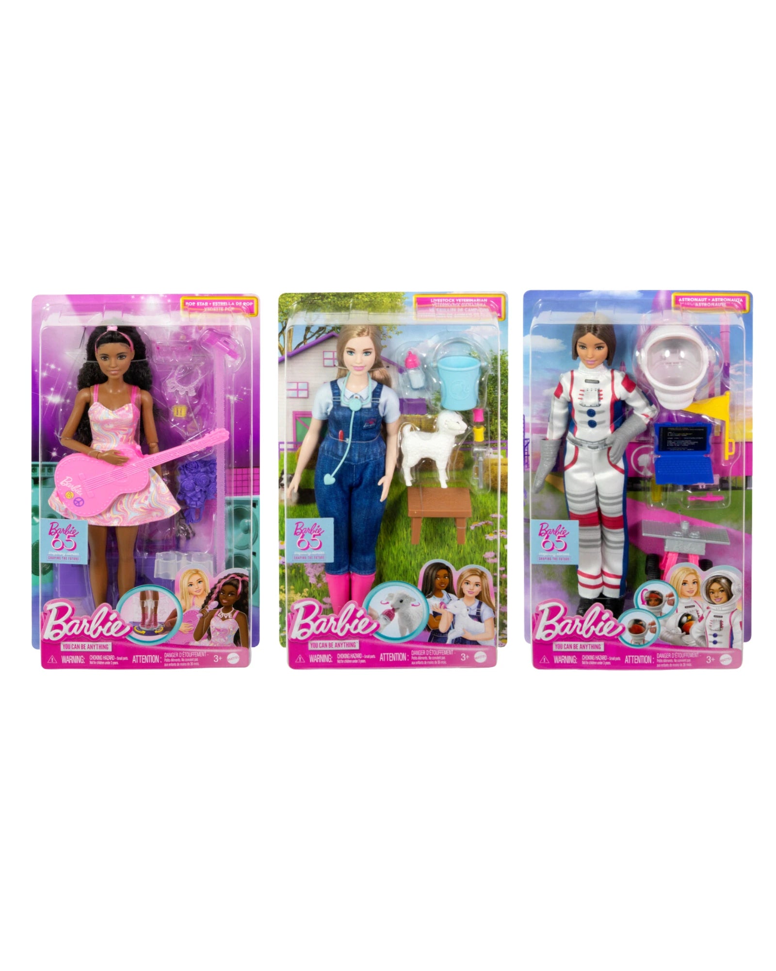 Dolls with a Weighted Body for a Soothing Effect and Comfort - Oriented AccessoriesBarbie Feature Career Doll - Assorted