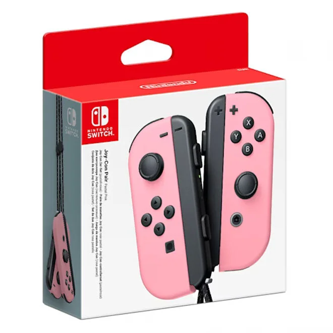 Bluetooth - Enabled Video Games Toy Racing Cars for Mobile Racing GamesNintendo Switch - Joy-Con Pair (Pastel Pink)