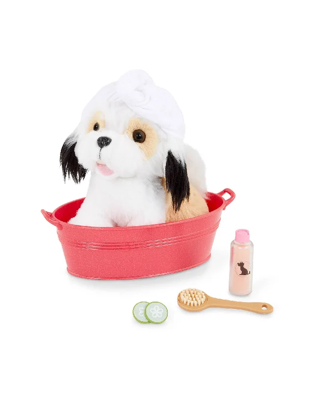 Dolls with a Hidden Compartment and Secret - Mission - Themed AccessoriesOur Generation 6 Inch Shih Tzu Pup with Spa Accessories