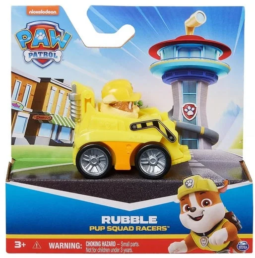 High - Grade Solid Wood Educational Toys for Improving Hand - Eye CoordinationPaw Patrol Pup squad Racer Rubble