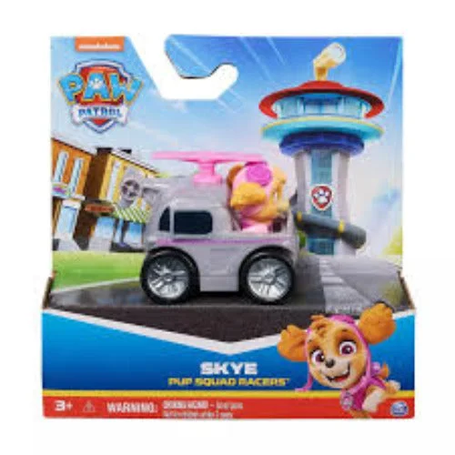 Sustainable Wooden Educational Toys with a Storytelling and Role - Playing SetPaw Patrol Pup squad Racer skye