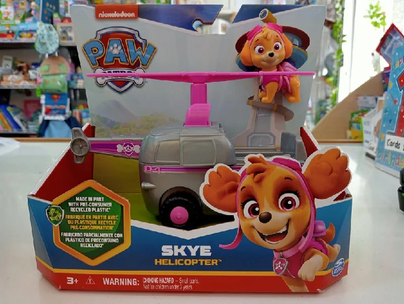 Large - Scale Solid Wood Educational Toys for Group Learning and CollaborationPaw Patrol Skye Helicopter