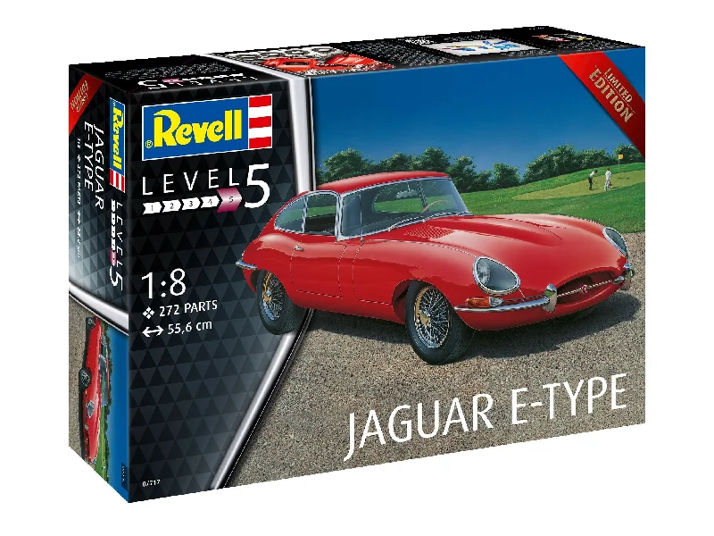 Battery - Powered Miniature Train for Indoor Home Layouts with Sound EffectsRevell 07717 1:8 Jaguar E-Type