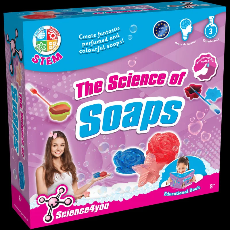 Solid Wood Educational Toys with a Coding and Logic - Building GameScience of Soaps-Roll UP