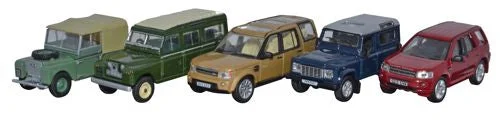 Kids' Plastic Pedal - Powered Tricycle with a Storage Basket and Safety FeaturesOxford Diecast 5 Piece Land Rover Set I/II/Disco/Defender/Freelander -