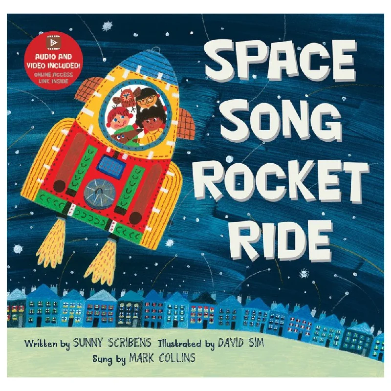 Hand - Made Wooden Educational Toys with a Space - Exploration SimulationSpace Song Rocket Ride