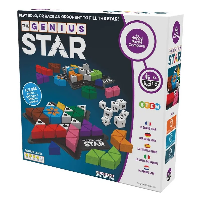 Solid Wood Educational Toys with a Science Experiment Theme for Young LearnersThe Genius Star