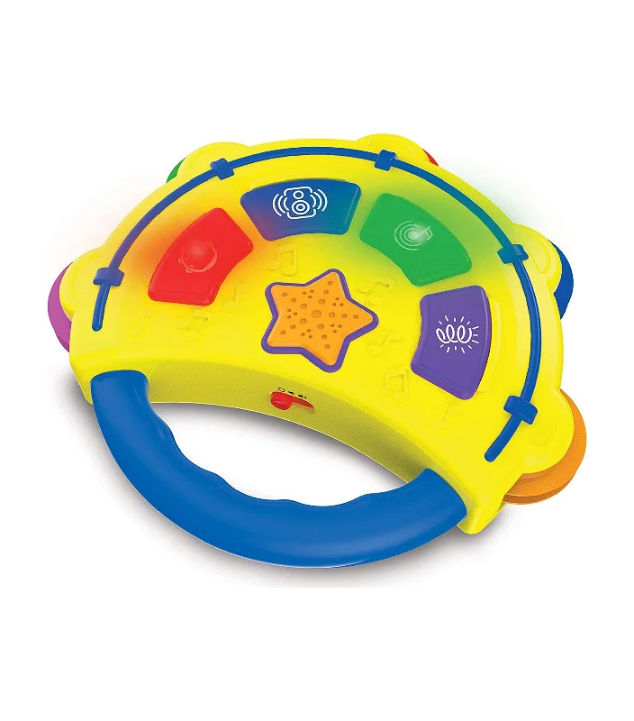 Natural Wood Early Learning Educational Toys for Toddlers' Cognitive DevelopmentLittle Tunes Tambourine