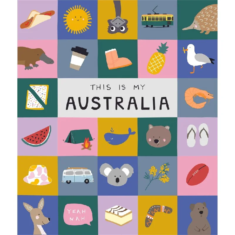 Eco - Conscious Solid Wood Educational Toys with a Social - Skills Development GameThis is My Australia (Hardcover)