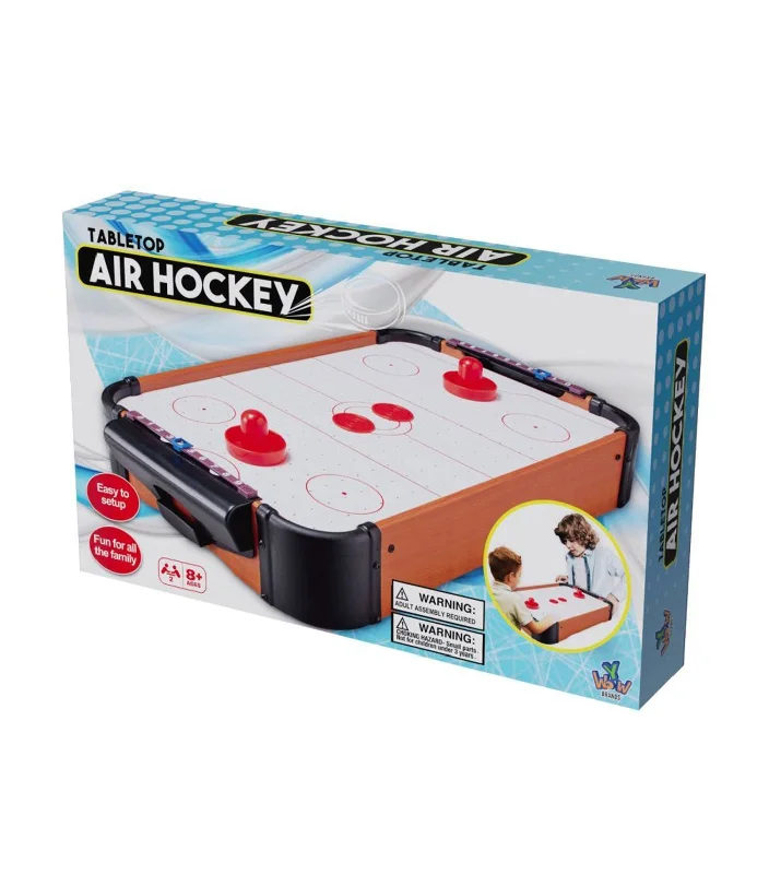 Eco - Friendly Solid Wood Educational Toys with Shape - Sorting Features for 1 - 3 Year OldsWooden Tabletop Air Hockey