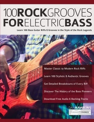 Solid Wood Guiros with Hand - Carved Grooves for Latin Music Rhythms100 Rock Grooves for Electric Bass: Learn 100 Bass Guitar Riffs & Grooves in the Style of the Rock Legends