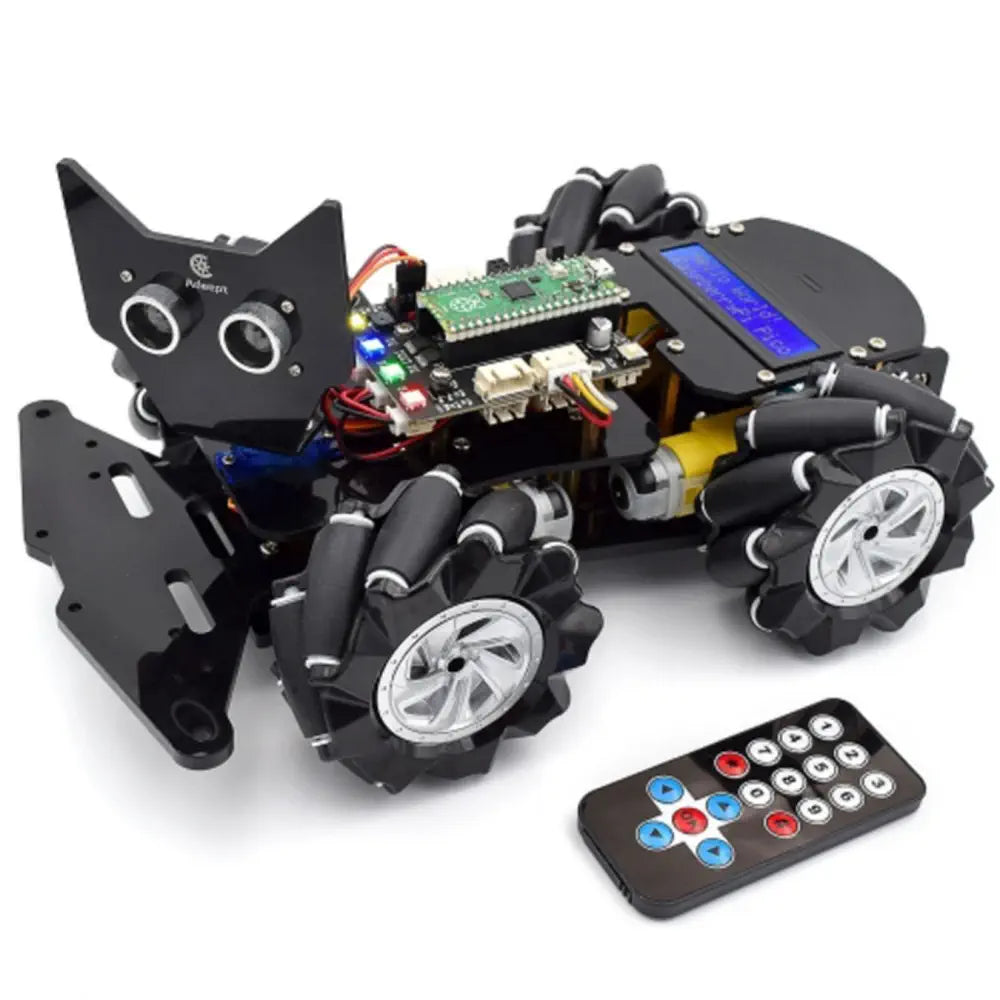 Assembled - Kit Wooden Robots with a Space Exploration Theme for Science EnthusiastsAdeept 4WD RC Mecanum Robotic Car Kit for Raspberry Pi Pico w/ LCD1602