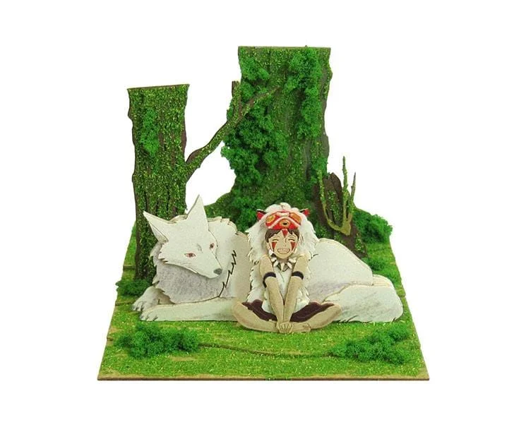 Interlocking Wooden Puzzles with Geometric Shapes for Developing Fine Motor Skills in PreschoolersGhibli DIY Paper Craft: Princess Mononoke (The Yamainu)