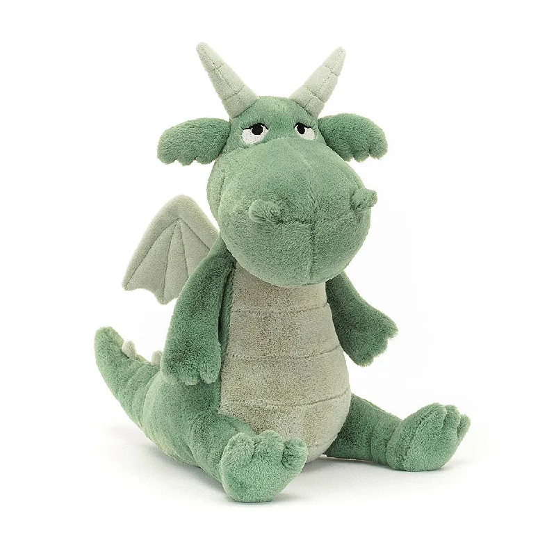 Plush Fairy Toys with Transparent Wings for Magical StorytellingJellycat Adon Dragon