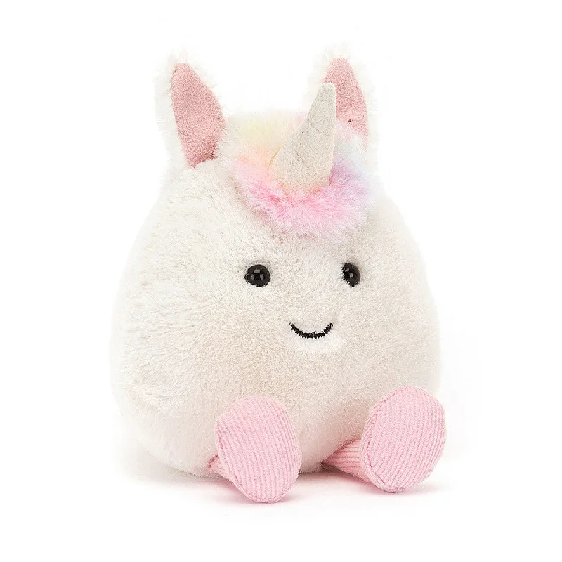 LED - Eyed Plush Monsters for a Spooky and Fun AmusementJellycat Amuseabean Unicorn