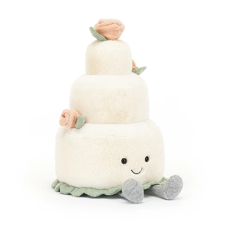 Plush Pirate Toys with Hook Hands and Bandanas for Adventure - Themed PlayJellycat Amuseable Wedding Cake