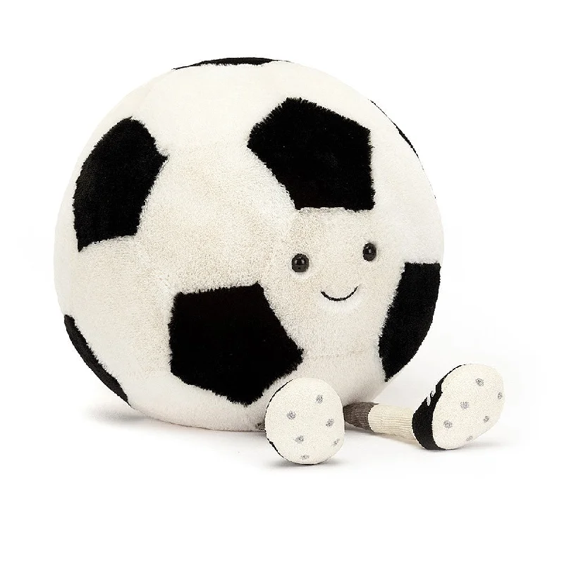 Giant Plush Teddy Bears with Soft Fur for Bedroom DecorationJellycat Amuseables Sports Football