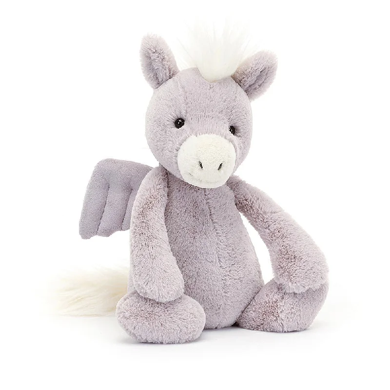 Washable Plush Rabbits with Long Ears for Everyday CuddlesJellycat Bashful Pegasus Original