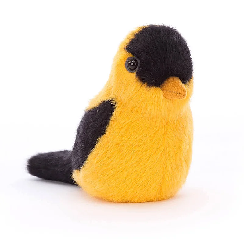 Plush Superhero Dolls with Embroidered Badges for Young FansJellycat Birdling Goldfinch