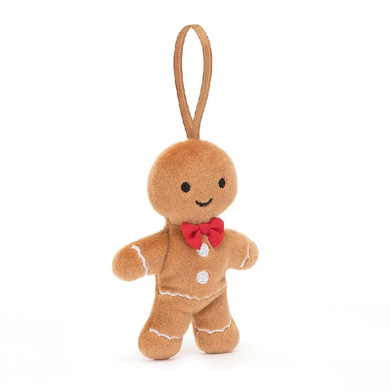 LED - Eyed Plush Monsters for a Spooky and Fun AmusementJellycat Festive Folly Gingerbread Fred