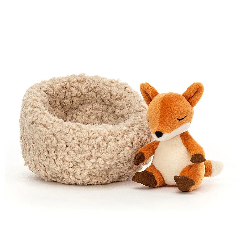 Miniature Plush Kittens with Realistic Details for CollectorsJellycat Hibernating Fox