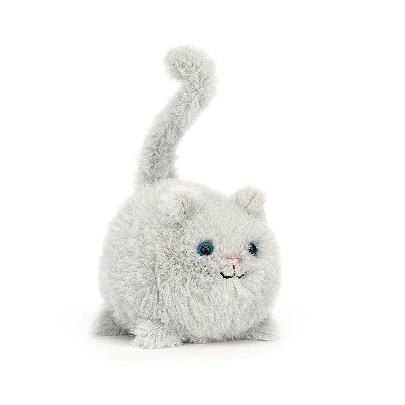 Miniature Plush Kittens with Realistic Details for CollectorsJellycat Kitten Caboodle Grey