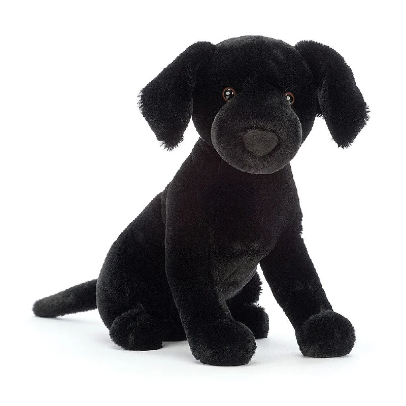 Plush Superhero Dolls with Embroidered Badges for Young FansJellycat Pippa Black Labrador