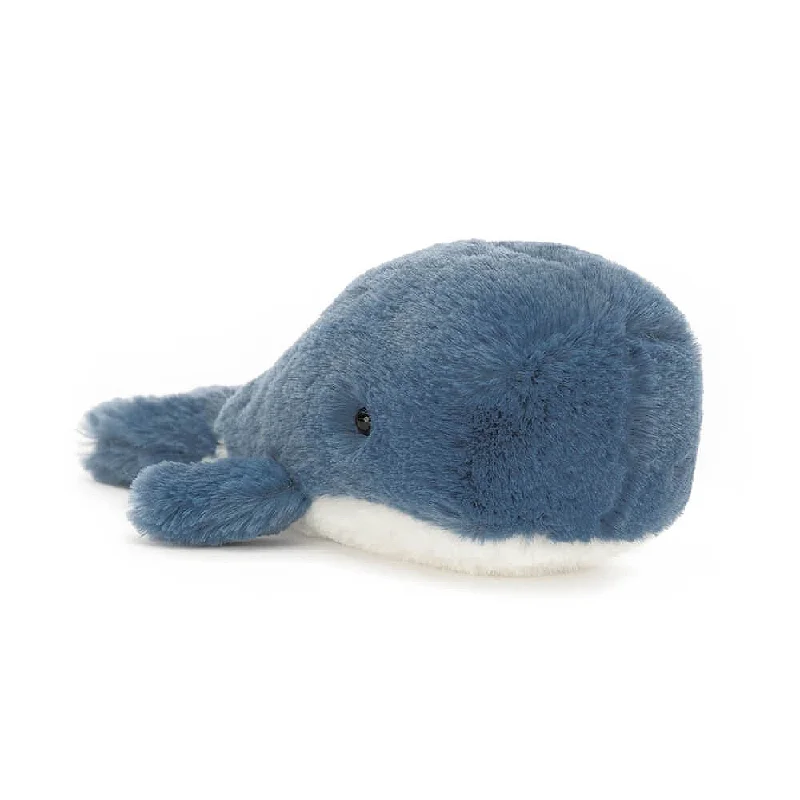 Washable Plush Rabbits with Long Ears for Everyday CuddlesJellycat Wavelly Whale Blue