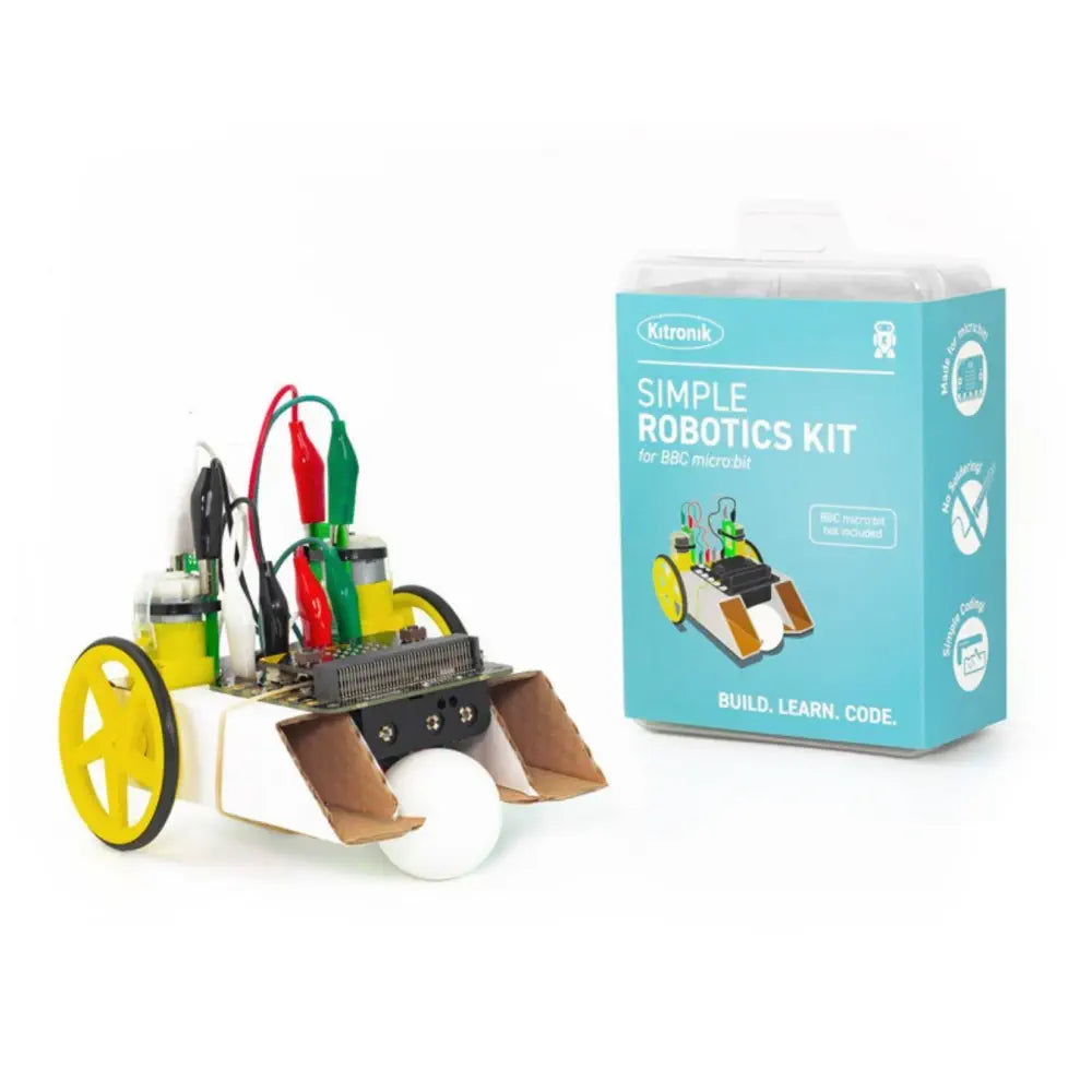 Solar - Powered Wooden Robots for Outdoor Environmental Science ExperimentsKitronik Simple Robotics Kit for BBC micro:bit